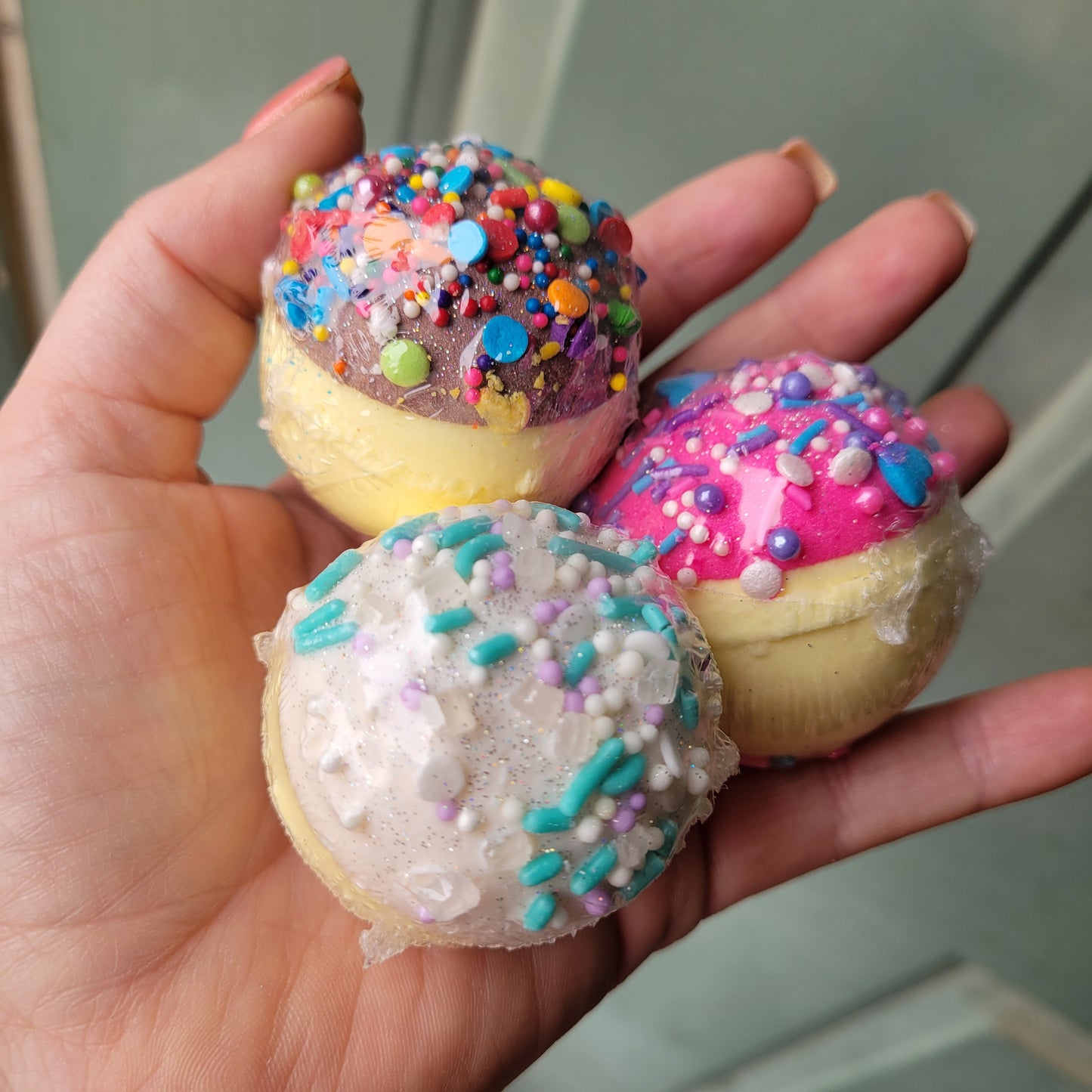 Donut Hole Bath Bomb Set