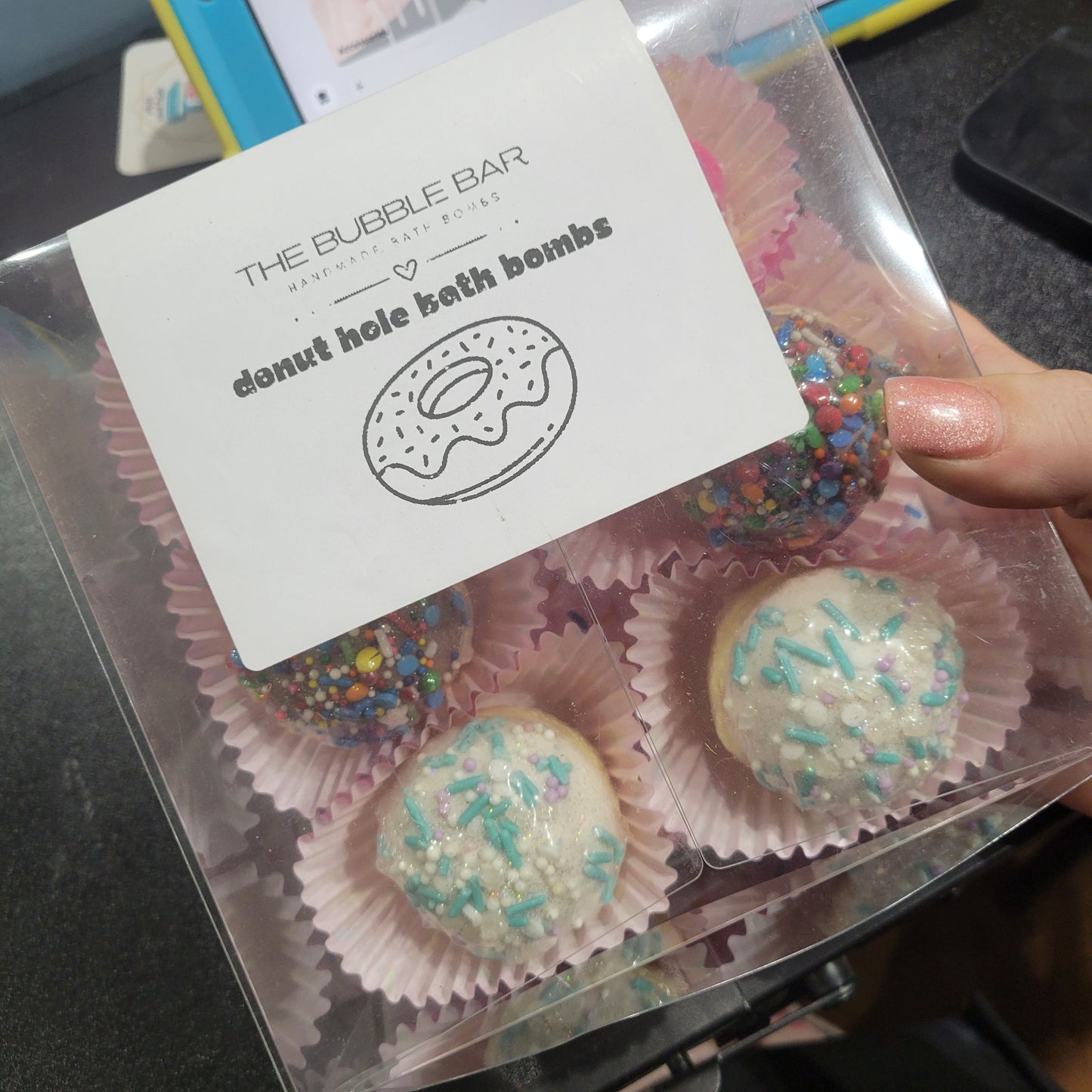 Donut Hole Bath Bomb Set