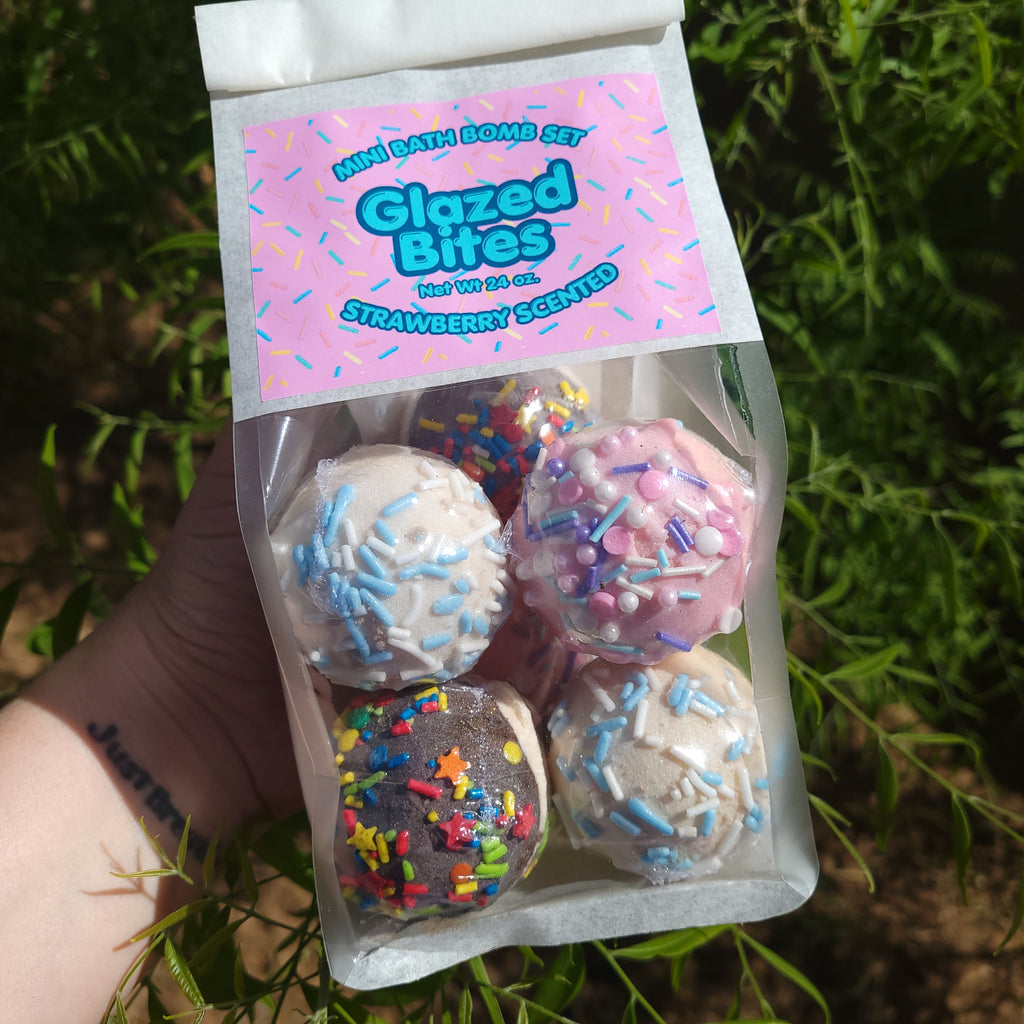 Glazed Bites Mini Bath Bomb Set