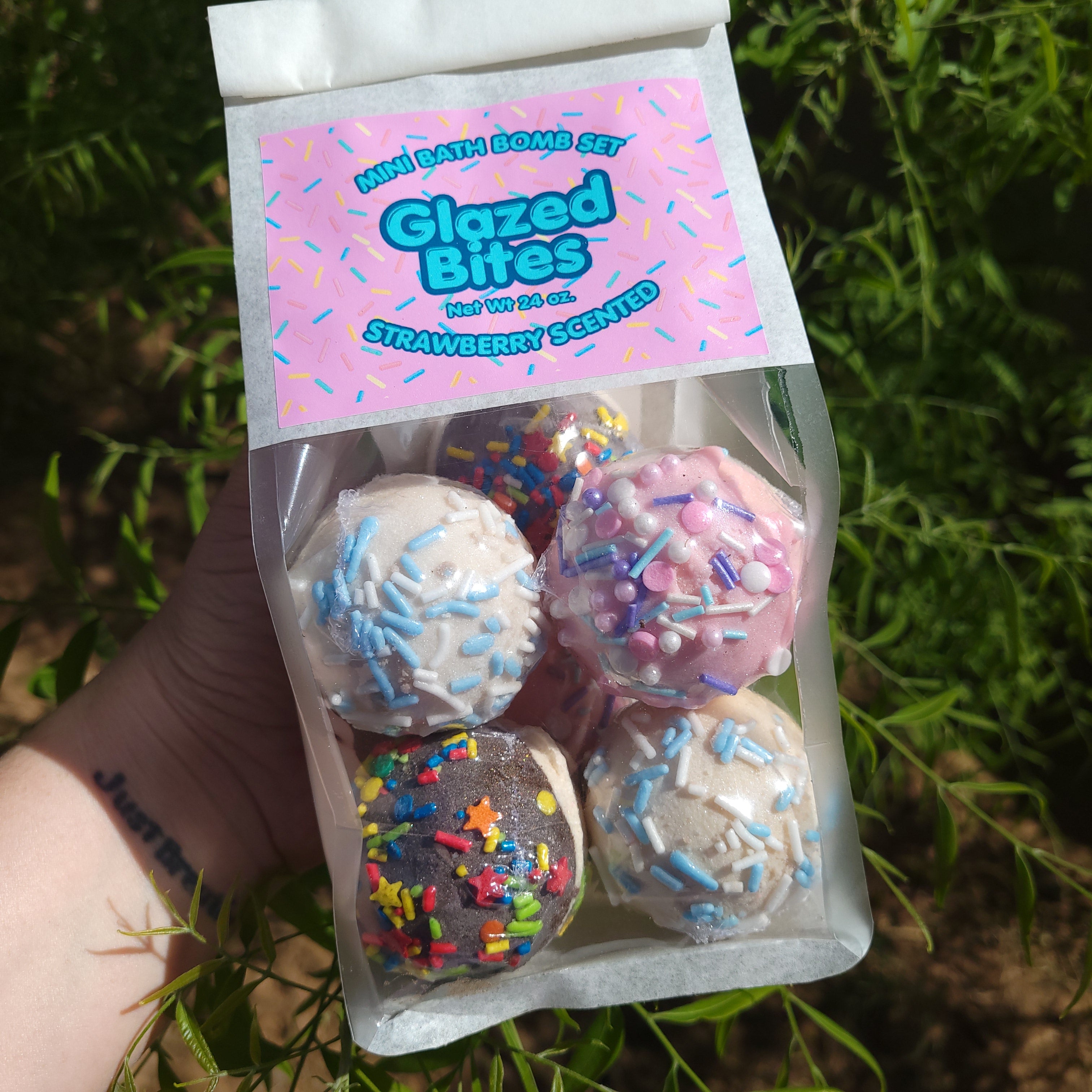 Glazed Bites Mini Bath Bomb Set
