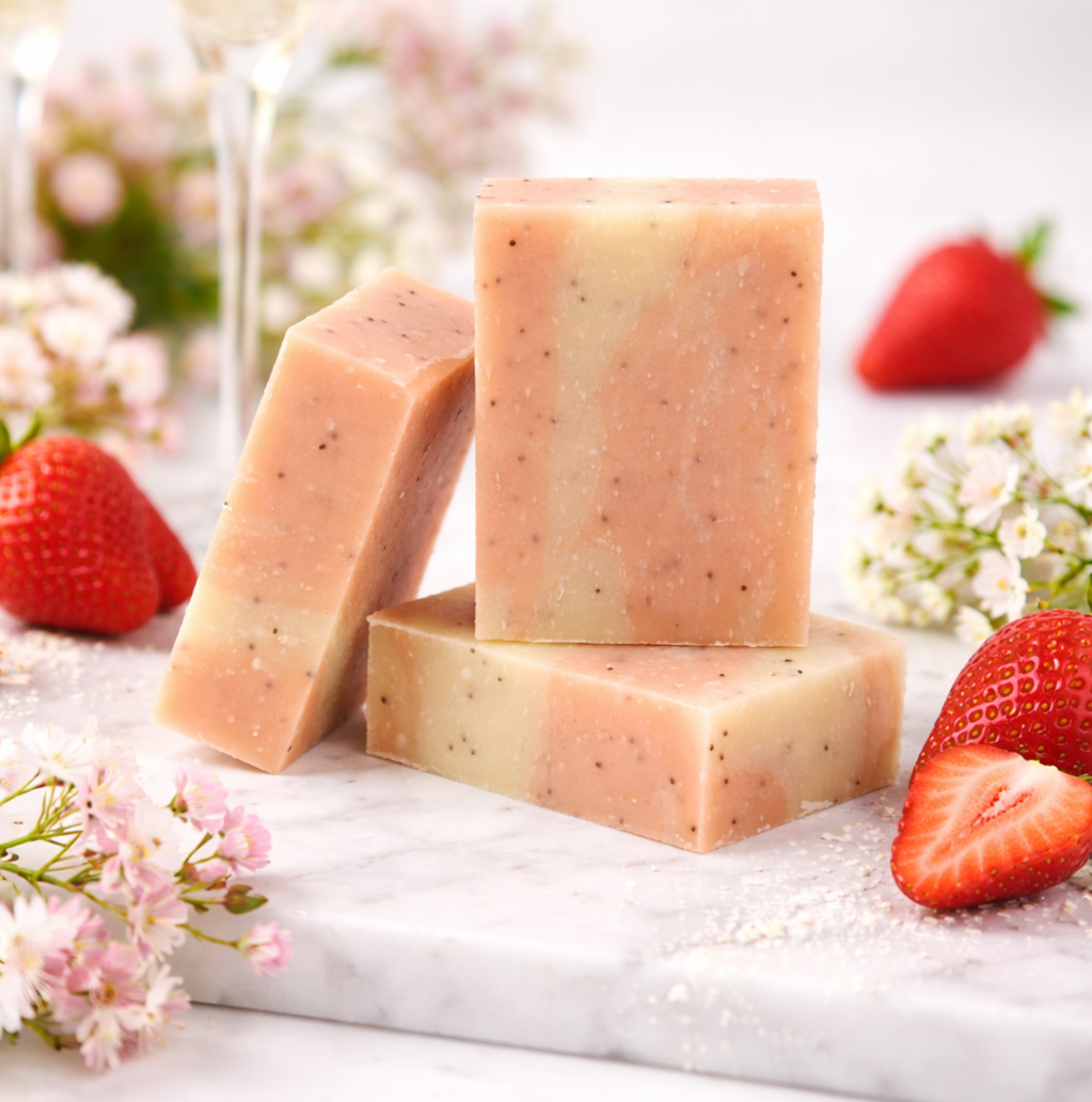Strawberries & Champagne Body Soap