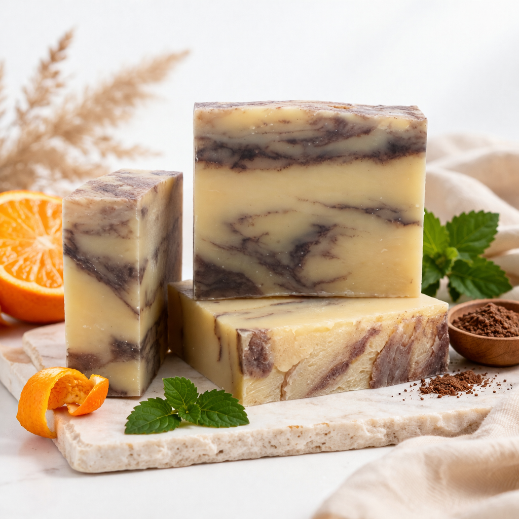 Burnt Orange Patchouli Body Soap