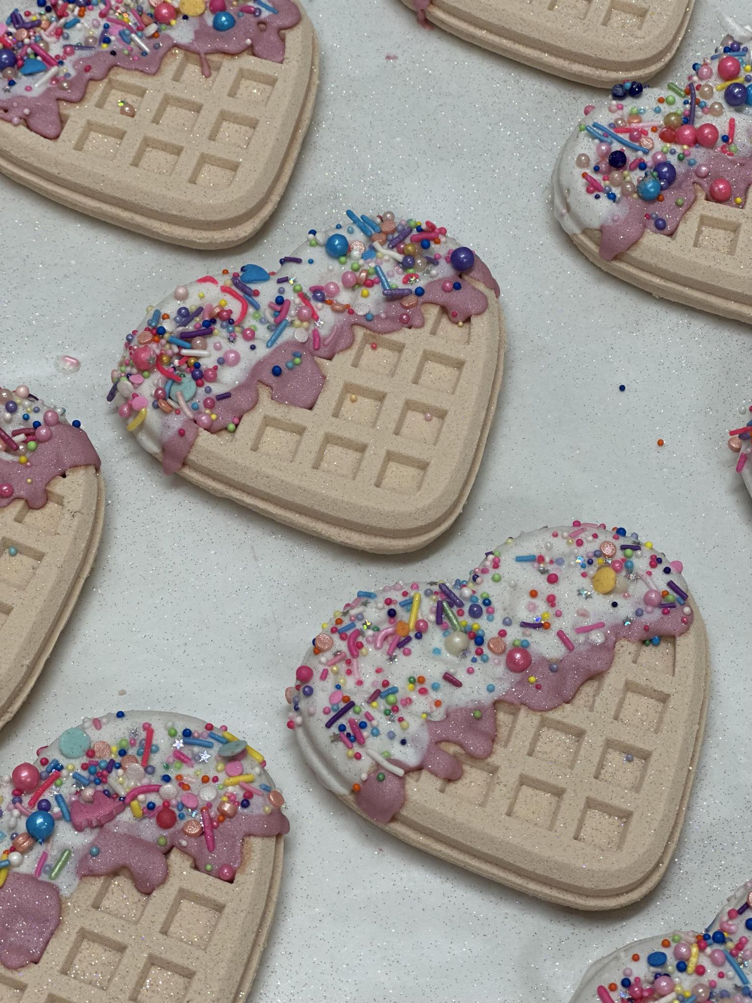 Sugar Cone Waffle Bath Bomb
