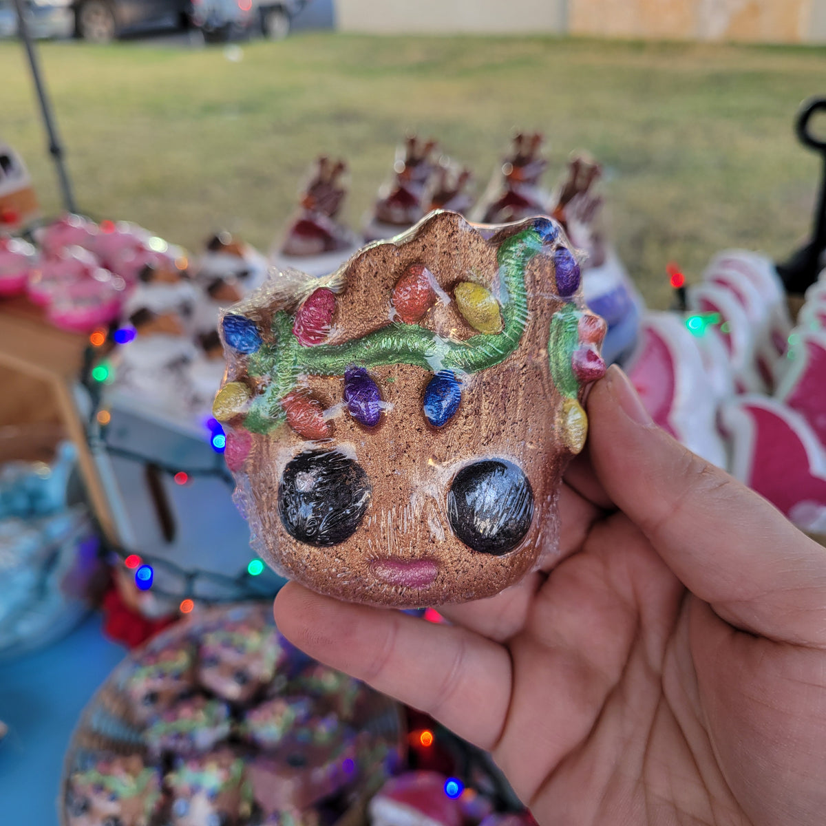 Christmas Groot Bath Bomb